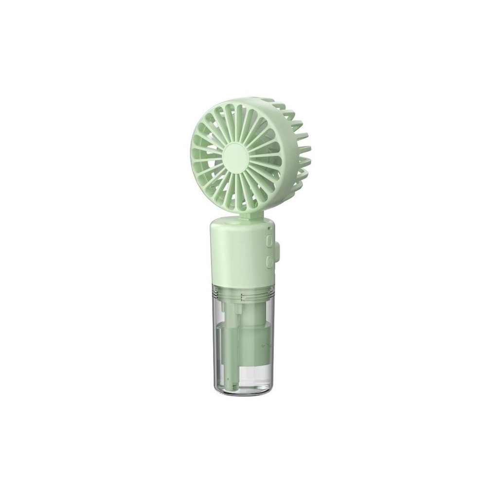 Hand-held wireless fan F2 with humidification function green