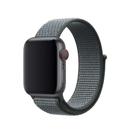 Strap for Apple Watch Nylon 42/44/45/49 mm (Storm Gray)