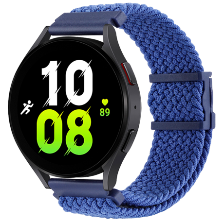 РемінецьУниверс 20mm Elastic Adjustment для Samsung/Amazfit/Huawei (Blue)