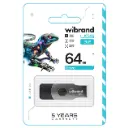 USB flash drive 3.2 Wibrand 64gb Lizard Gen1 (Black)