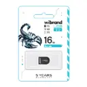 USB флеш-накопичувач Wibrand 16gb Scorpio (Чорний)