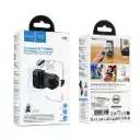 Phone holder Hoco K33 Oleada, Bluetooth (Black)