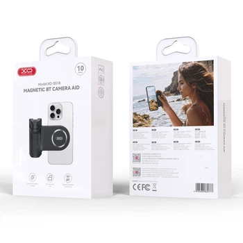 XO SS18 Magnetic Phone Holder, Bluetooth (Black)