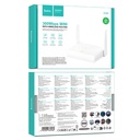 Portable modem WiFi router Hoco HI36 WiFi4, 2.4GHz: 3000Mbps (White)