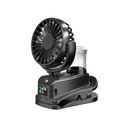 Desktop wireless fan F7 with humidification function and clip black