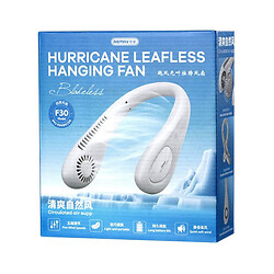 Вентилятор Remax F30 Hurricane Bladeless на шию (Білий)