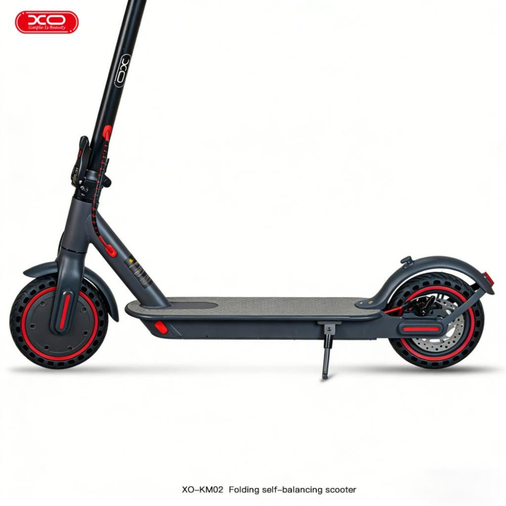 Electric scooter XO KM02 (350W, 36V, 4 speeds) (Dark gray)