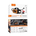 Автомобільний пускозарядний пристрій (бустер) - компресор Hoco QS4 10000mAh (Чорний)
