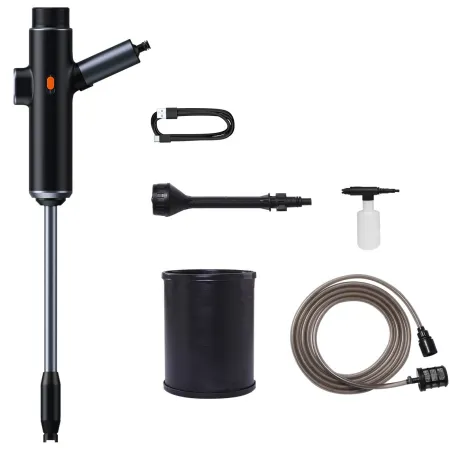 Автомийка  високого тиску  Baseus Dual Power Portable Electric / Black