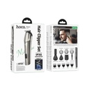 Машинка для стрижки волос Hoco HP26 6в1 с насадками metal gray