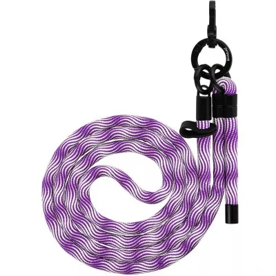 Proove Twist Spiral Cross-Body Strap (purple/white)