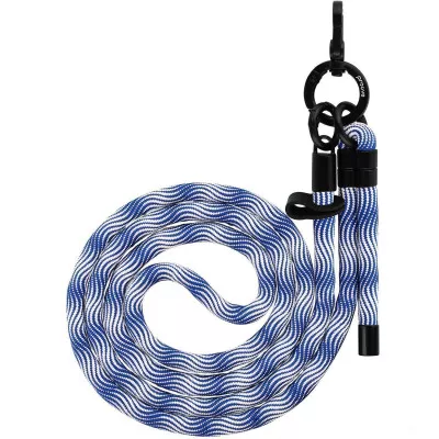 Proove Twist Spiral Cross-Body Strap (blue/white)