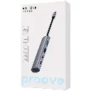 Type-C-Хаб Proove Arc Link 5 in 1 (2*USB3.0 + 3*Type-C3.0) silver