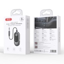 Bluetooth receiving XO BCC19 (Receiver and Transmitter Combo) (Сірий)