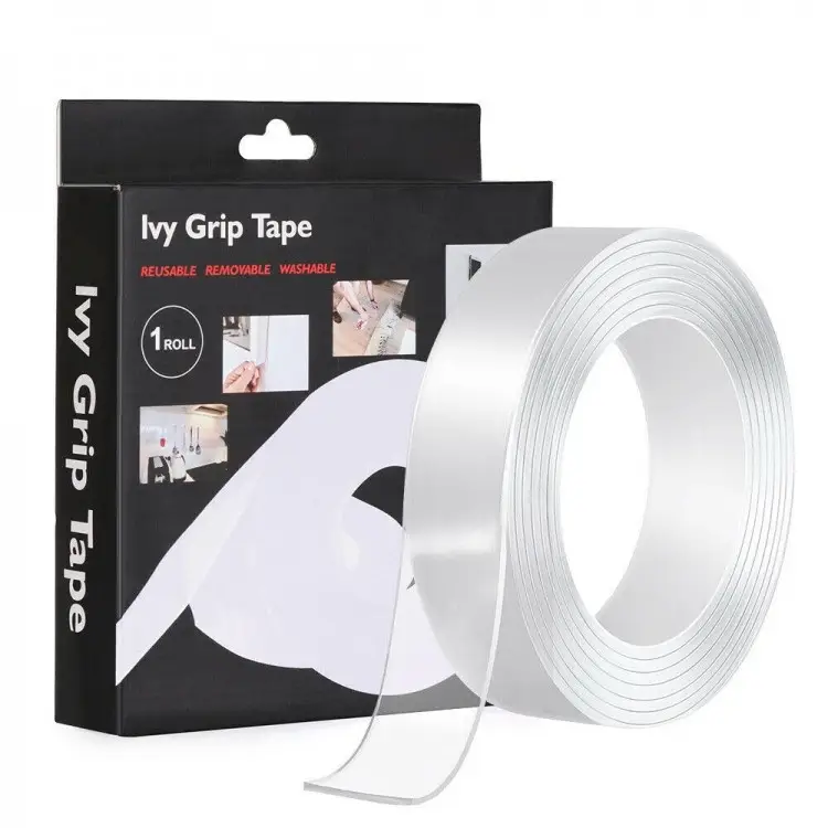 Багаторазова кріпильна скотч-стрічка Ivy Grip Tape Li-10 3m 30mm*2mm