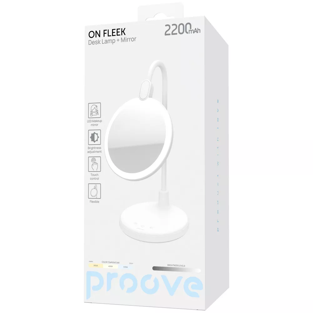 Настільна лампа Proove On Fleek 2200mAh white
