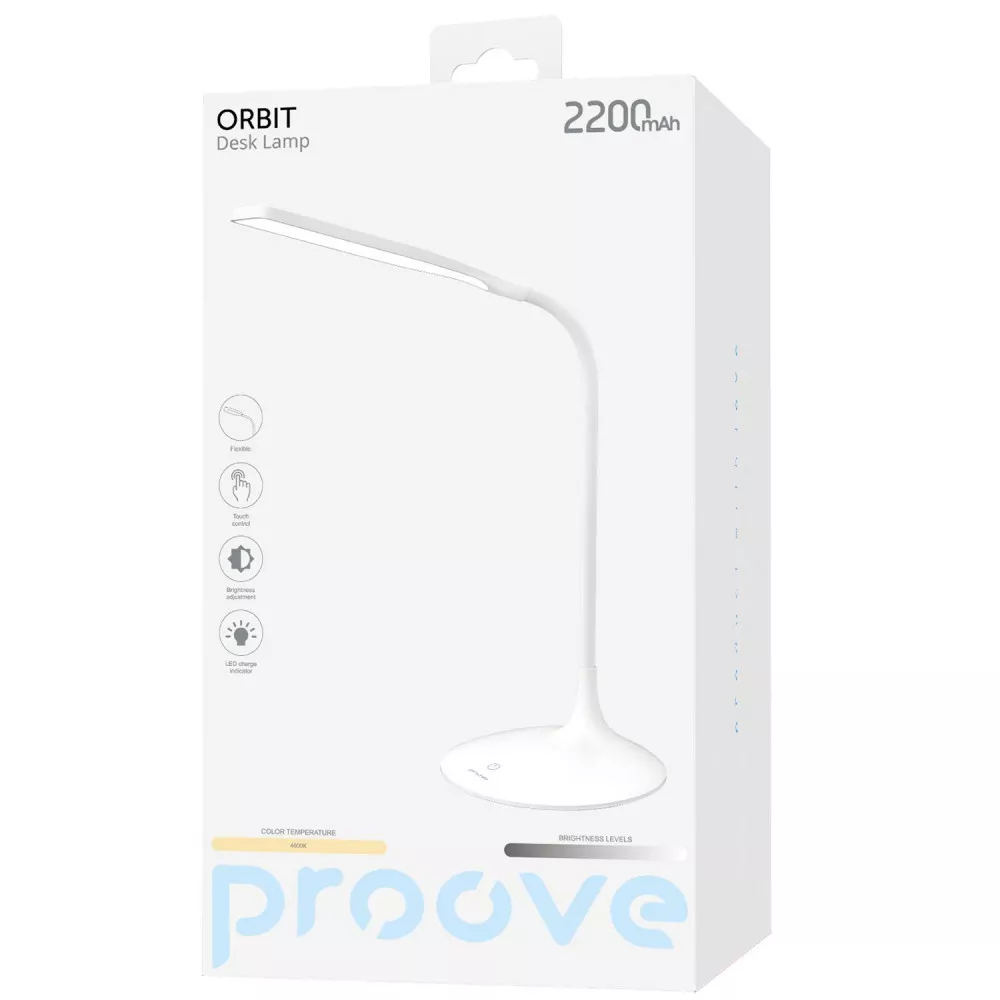 Настільна лампа Proove Orbit 2200 mAh
