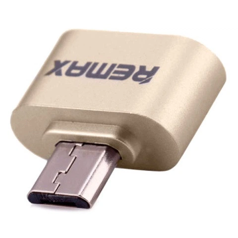[27436561] OTG Remax MicroUSB Gold (RA-OTG)