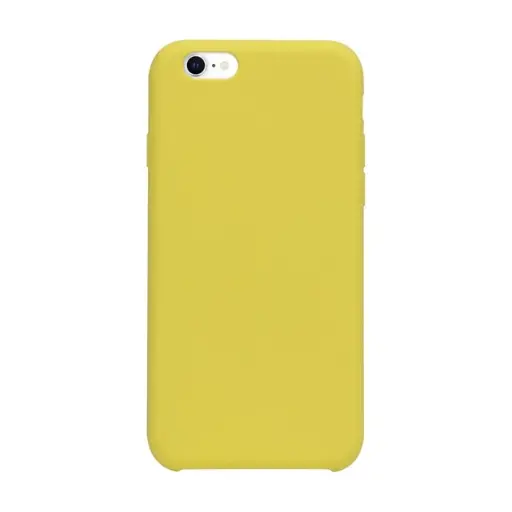[1286] Soft Case iPhone 7 Yellow (4)