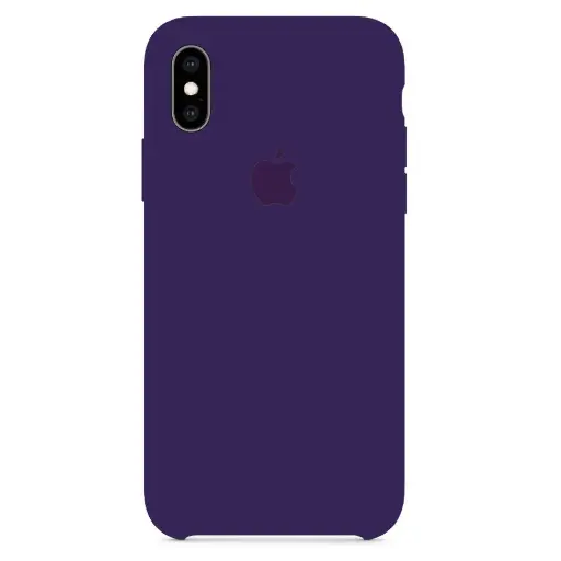 [1321] Soft Case iPhone XS Max Violet (30)