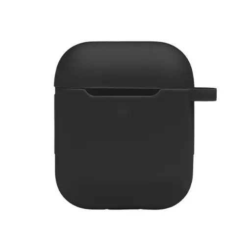 [70481] Silicon Case AirPods Black (1)