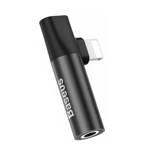 [77759] Adapter Baseus L43 Lightning Male to 3.5mm+Lightning Female