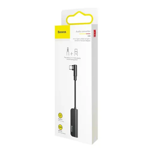 [77760] Adapter Baseus L53 Type-C Male to 3.5mm+Type-C Female