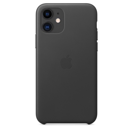 [76971] Jesco Leather Case for iPhone 11 Black
