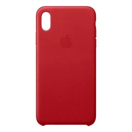 [76970] Jesco Leather Case for iPhone X/XS Red