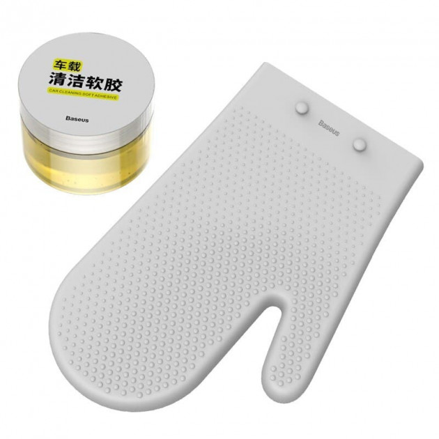 [23976] Чистячий засіб для чищення салону авто і клавіатури Baseus Car Cleaning Kit (yellow)
