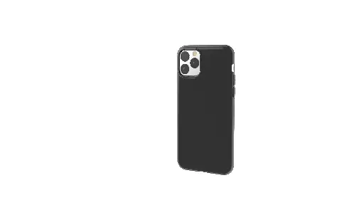 [27779] Ultra-thin Silicone 360 ​​iPhone 11 Pro Max (black)