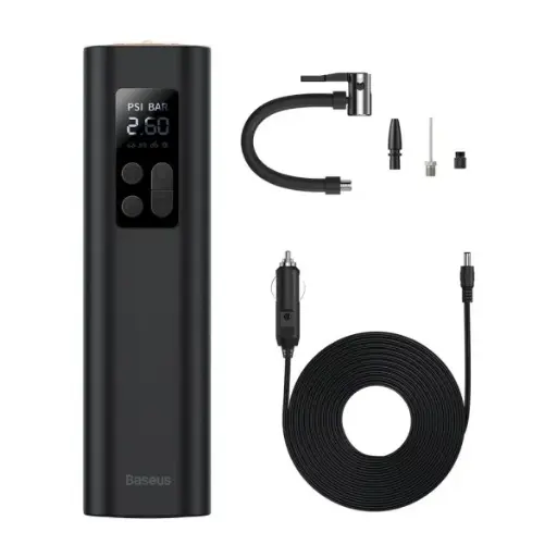 [28062] Автокомпресор Baseus Super Mini Inflator Pump Black