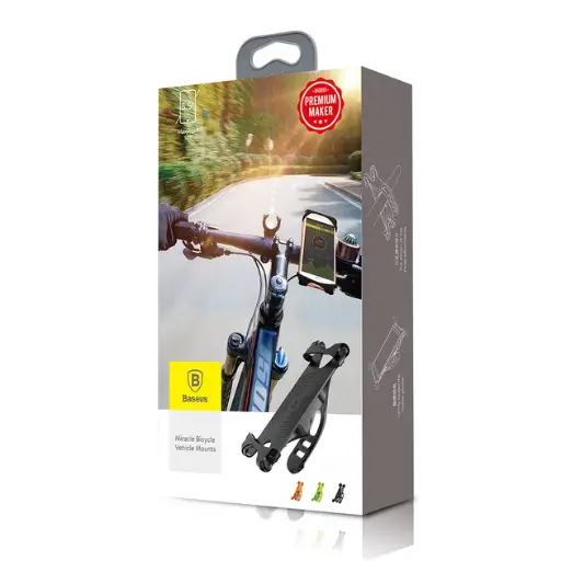 [21744] BASEUS bicycle holder Miracle bicycle vehicle mounts black