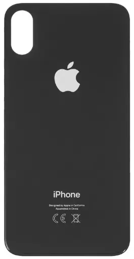 [64129] Задня кришка iPhone X Black 