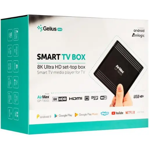 [79576] Gelius Pro Smart TV Box AirMax 4/32 GP-TB001