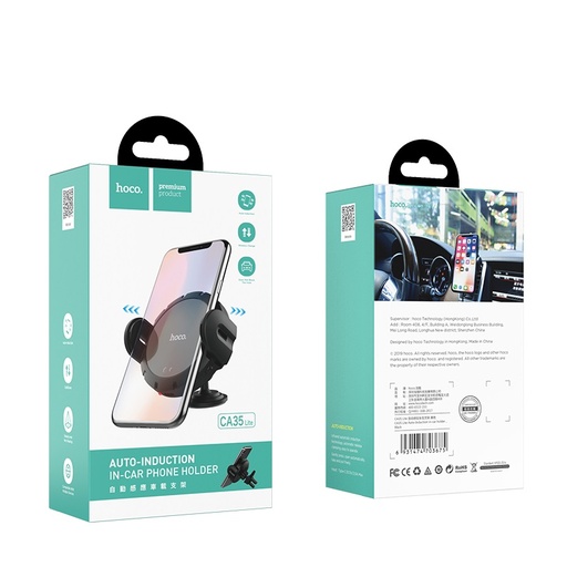 [28066] Car holder with wireless charging Hoco CA35 Lite Auto Induction