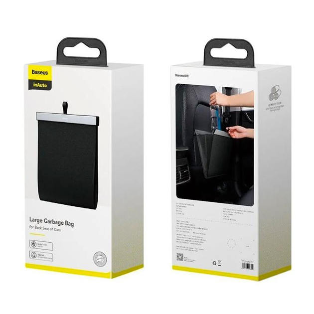 [81132] Baseus Large Car Garbage Can for Back Seat (Crljd-A01)