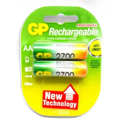 [81596] Акумуляторна батарея AA (R-6) GP 2700 mAh (270AAHC-UC4) (4шт на блістері)