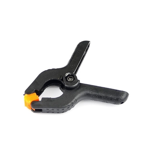 [19508] Затискач-прищіпка 2" для фіксації дисплейного комплекту в корпусі при установці склеювання, що потребує.