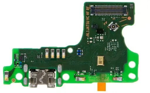 [24335] Charging connector for Huawei Y6 (2019)/Honor 8A on board with microphone and components