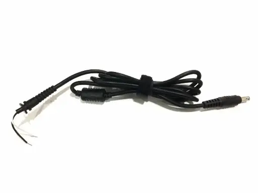 [000680900051] Кабель для ЗУ ноутбука Samsung 5.5*3.0mm+пін+феритовий фільтр+стяжка 