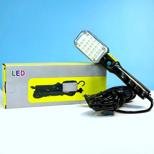 [27219] The BL 9025 magnetic lamp for service stations operates from 220v, the cable is 9 meters long