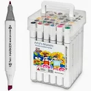 [88361] Set of two -way markers DL187 (36pcs)