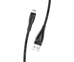 [2-1164_1] USB cable USAMS US-SJ399 U41 Micro Braided 3m\black