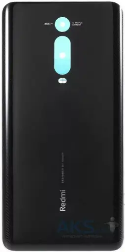 [891072] Задня панель корпусу для Xiaomi Redmi K20, Redmi K20 Pro, чорна, Логотип Redmi