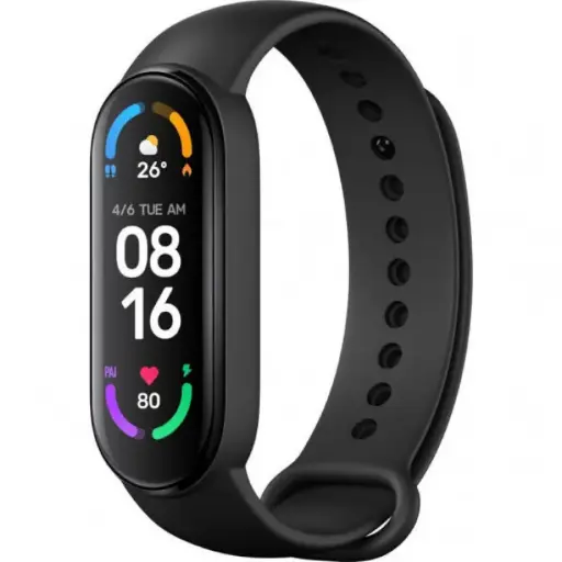 [87316] Xiaomi (OR) Mi Band 6 Black(Global) (Fitness bracelet)