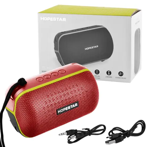 [89263] Bluetooth Колонка Hopestar T6 Mini Red