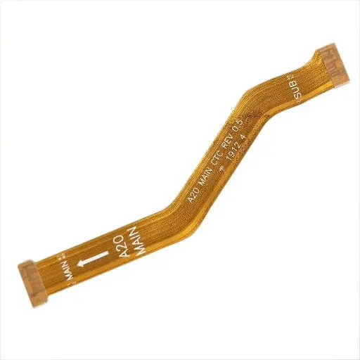 [07718044899] Шлейф (Flat cable) Samsung A205 Galaxy A20 (2019) з роз'ємом зарядки, з мікрофоном