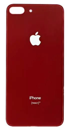 [894769] Back cover for iPhone 8 Plus, red, no need to remove the camera glass