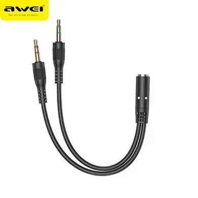 [2-1529_1] Cable AWEI AUX-002/black